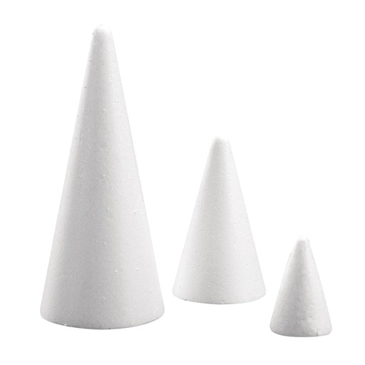 Cônes frigolite | Hobbyhandel Vandewoude